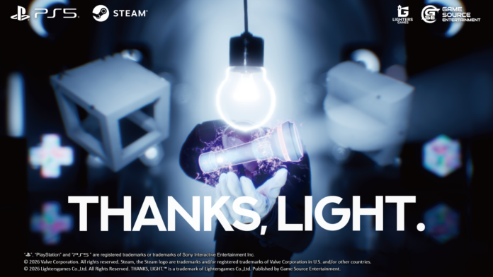 Key Visual zu „THANKS, LIGHT.“