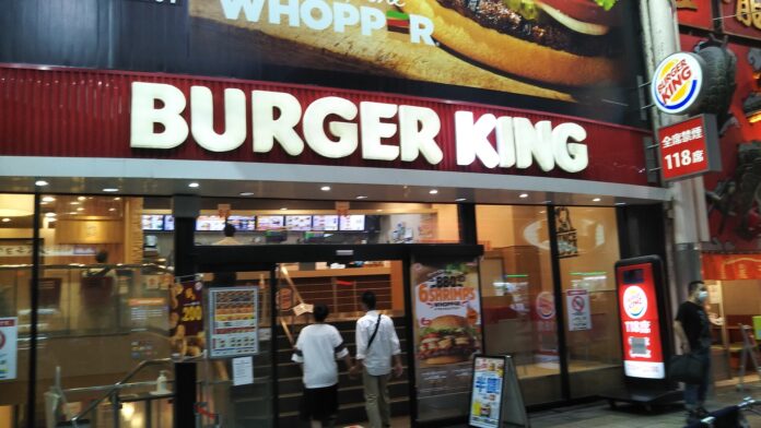 Burger-King-Filiale in Namba, Osaka