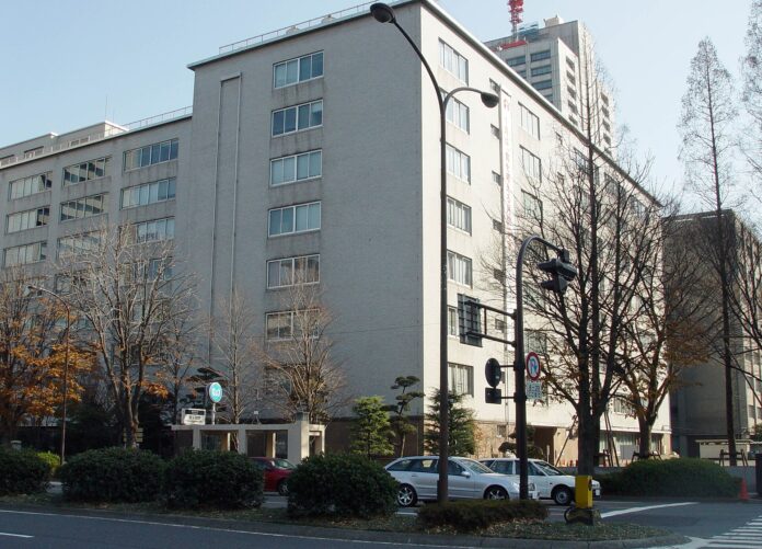 Gebäude des japanischen Landwirtschaftsministeriums in Tokio