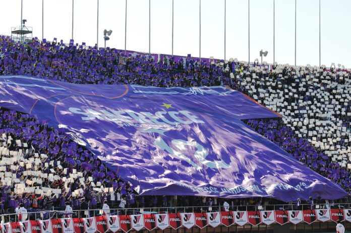 Fans bei einem J.League-Spiel