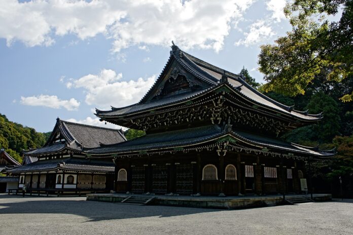 Tempel Sennyū-ji in Kyoto