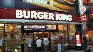 Burger-King-Filiale in Namba, Osaka