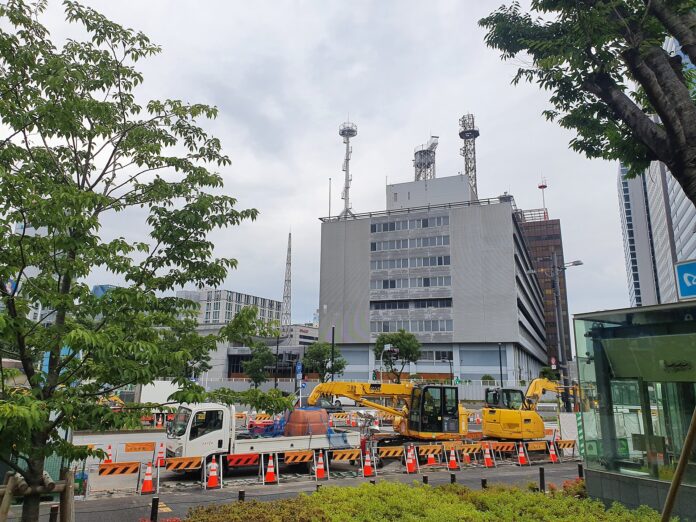 Gebäude der japanischen Wetterbehörde JMA in Tokio