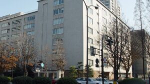 Gebäude des japanischen Landwirtschaftsministeriums in Tokio