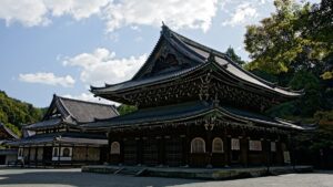 Tempel Sennyū-ji in Kyoto