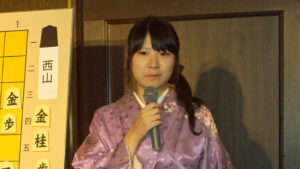Shōgi-Spielerin Tomoka Nishiyama